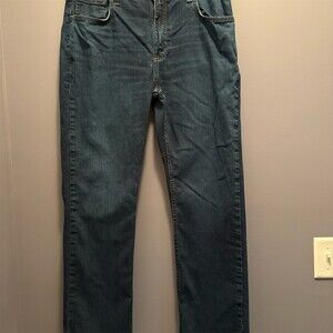 Carhartt Jeans Mens 36x32 Blue Medium Wash Relaxed Fit Straight Leg